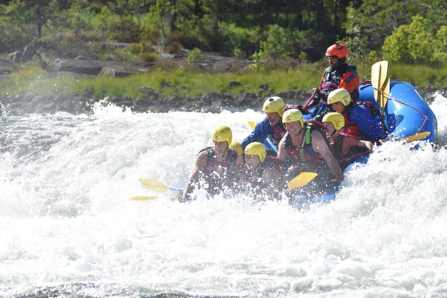 Evje: White Water Rafting Trip on Norway's Warmest Rivers - Starting at TrollAktiv with the right gear