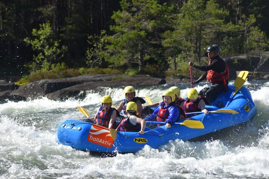 Evje: White Water Rafting Trip on Norway's Warmest Rivers - My call: book it for a first rafting day