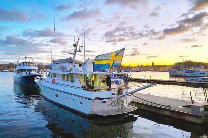 Exclusive Yacht Tour of Stockholm: sunset, dinner, lunch, cruise - Skeppsholmen offers a quieter change of pace