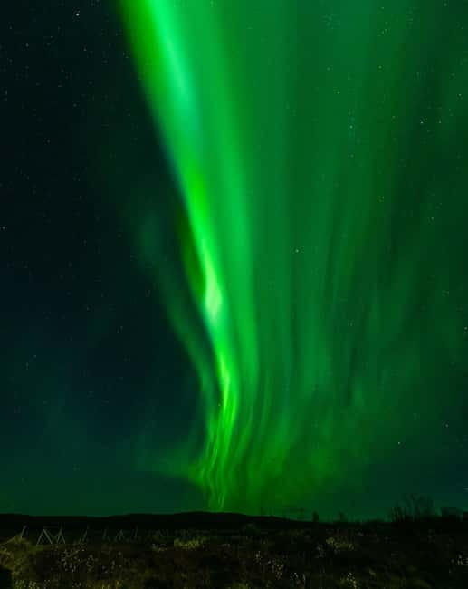 Experience the majestic Auroras Kiruna-Abisko & lodge dinner - Price and value at $255 per person