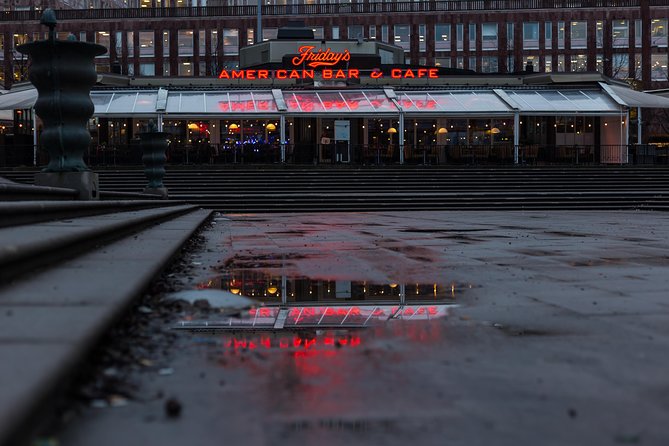 Explore Stockholm By Night - A central cocktail bar or rooftop view