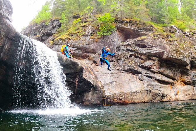 Extreme Canyoning With Waterfall Rappelling near Geilo in Norway - Cold Water, Warm Gear, and the Snack at the End