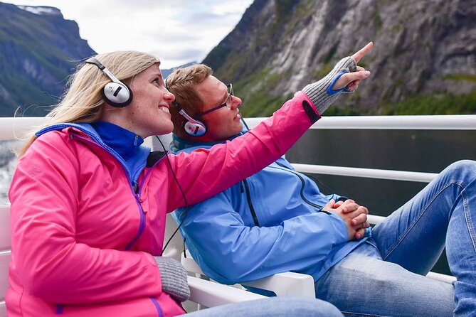Fjord Sightseeing Tour by Boat in Geiranger - The Suitor adds a story to the scenery