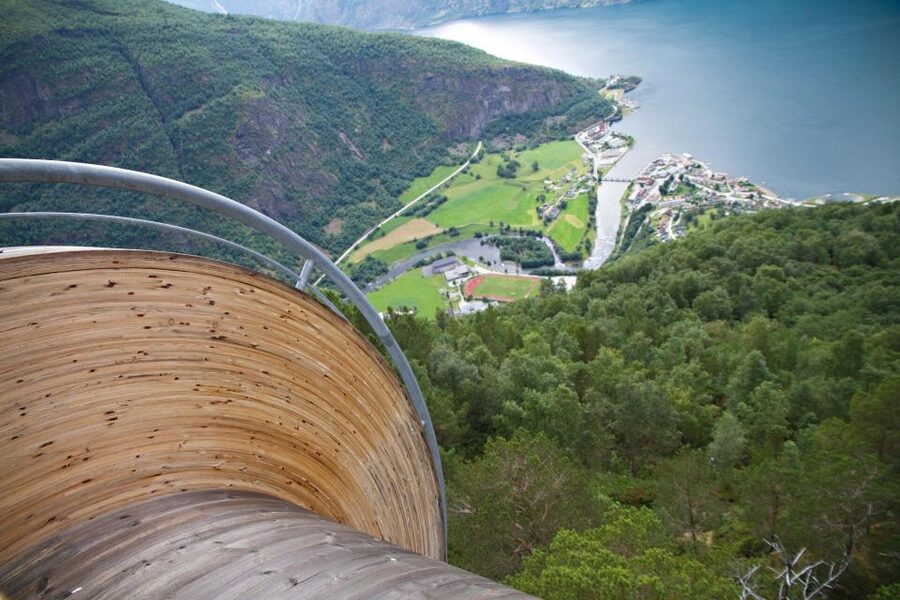 Flåm: Borgund Stave Church, Lærdal, and Stegastein Tour - Through E16’s long tunnel to the Lærdal Valley