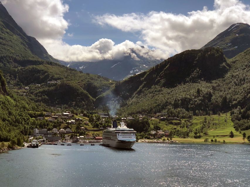 From Ålesund: Private Day Trip to Geirangerfjord - The Hellesylt to Geiranger ferry is the scenic centerpiece