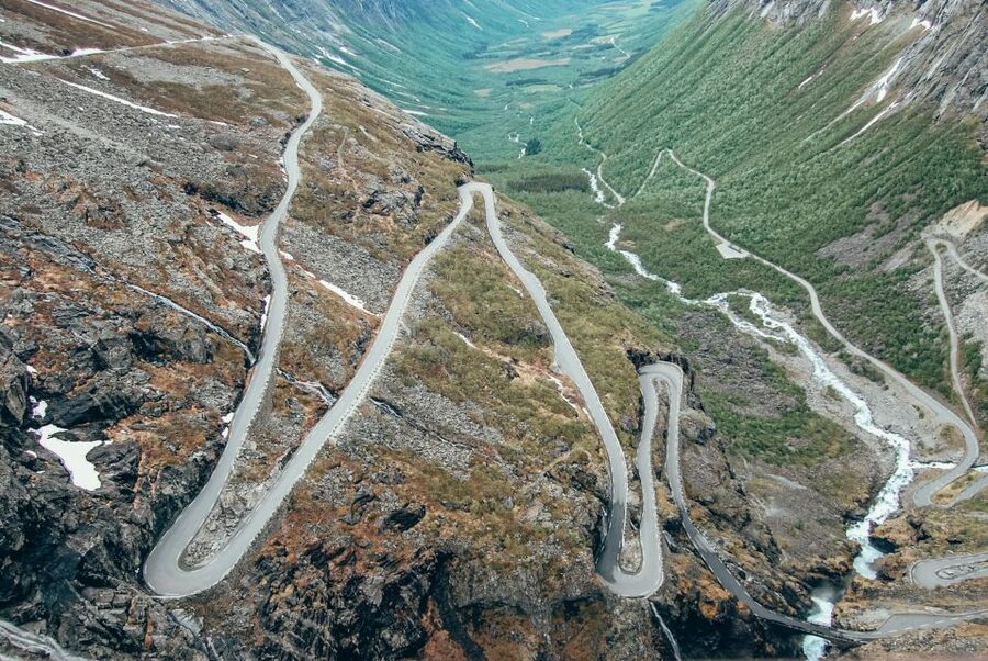 From Ålesund: Trollstigen Sightseeing Village & Fjord Tour - Reaching the top of Trollstigen