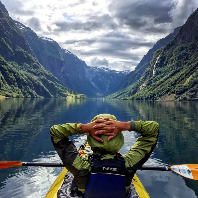 From Flåm: Nærøyfjord 3 Day Kayaking and Camping Tour - Meeting your guide at Flåm beach