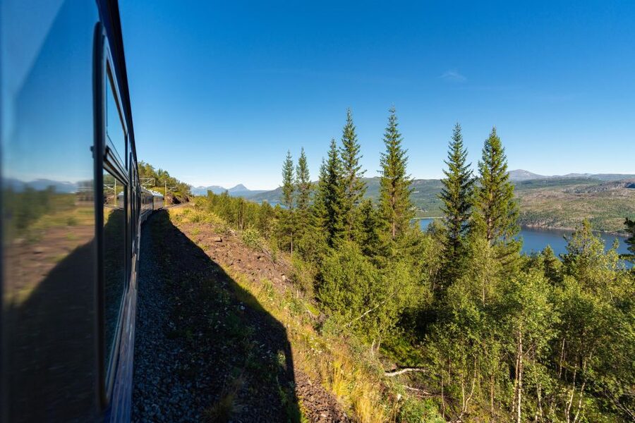 From Narvik: Roundtrip Arctic Train Ride on Ofoten Railway - Bjørnfjell and the Swedish border country