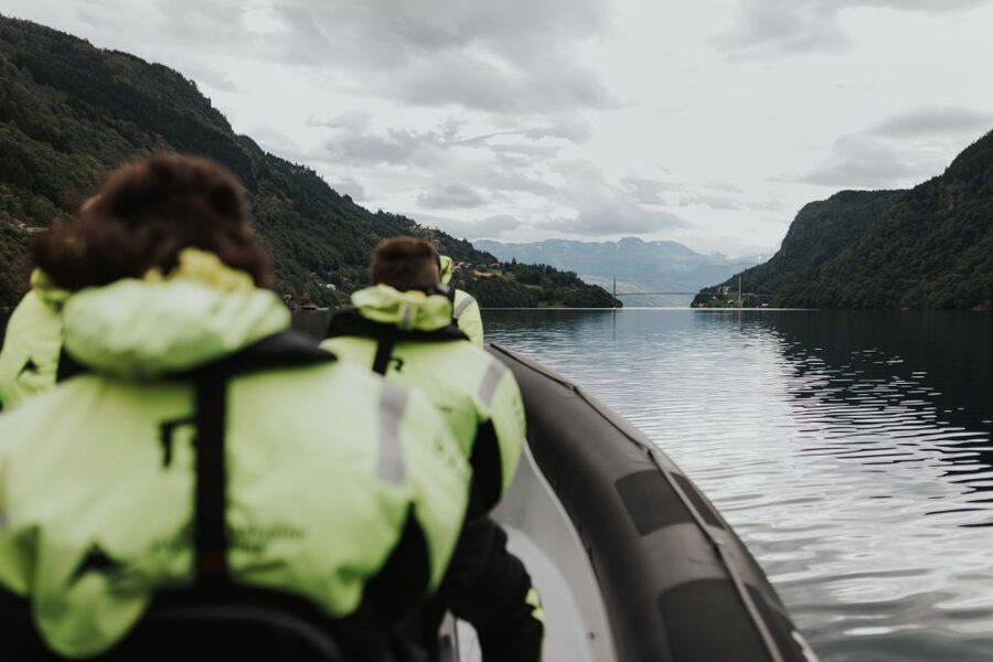 From Norheimsund: Hardangerfjord & Fyksesund RIB Fjord Tour - Botnen and the story of roadless fjord life