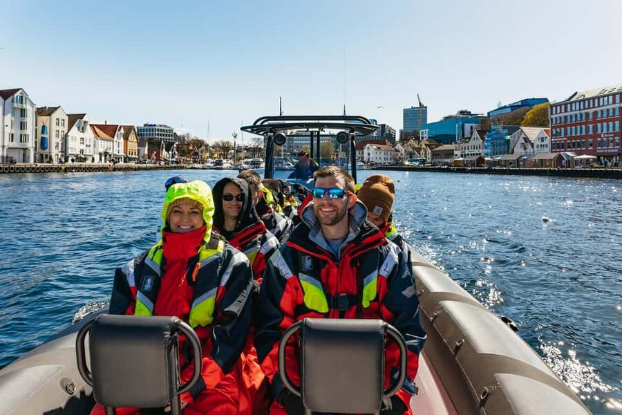 From Stavanger: Lysefjord Sightseeing RIB Boat Tour - The first 30 minutes: leaving Stavanger behind