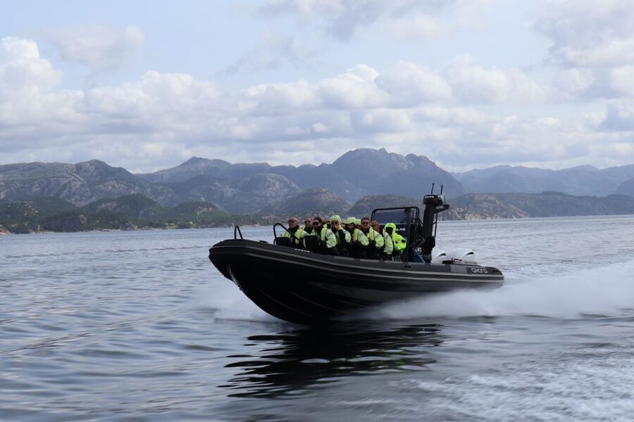 From Stavanger: RIB Tour to Lysefjord - Fantahåla and the story behind Vagabond Cave
