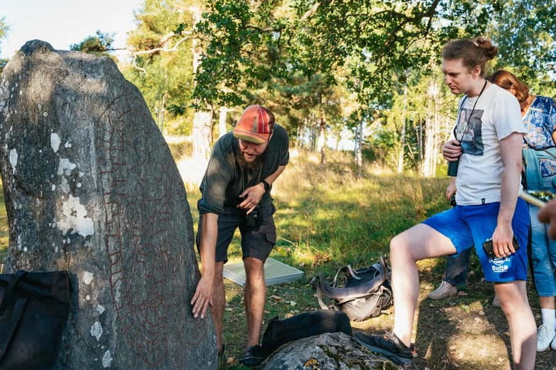 From Stockholm: Moose & Wildlife Safari with Campfire Dinner - Building the fire and eating outdoors