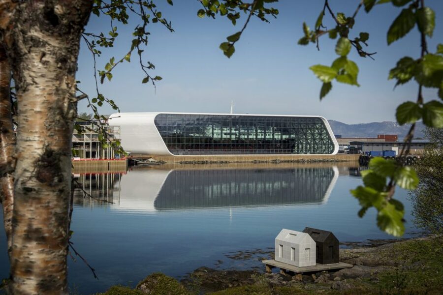 From Svolvær: Hurtigruten Cruise into Trollfjord - Exploring Stokmarknes between noon and 2:45