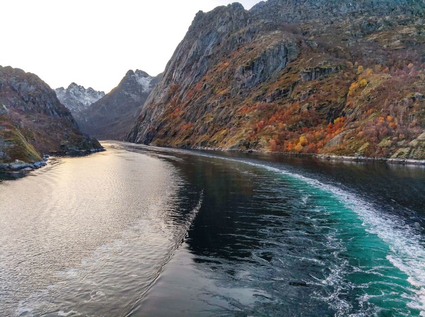 From Svolvær: Lofoten Islands Silent Trollfjord Cruise - Leaving Svolvær for the open water
