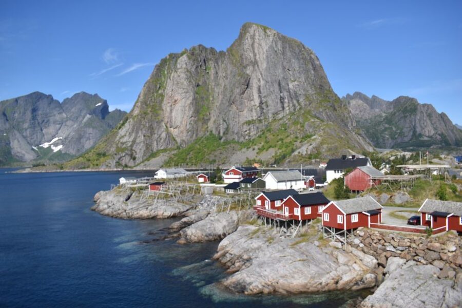 From Svolvaer: Private Lofoten Islands Tour with Transfer - Ramberg Beach and the northern color palette