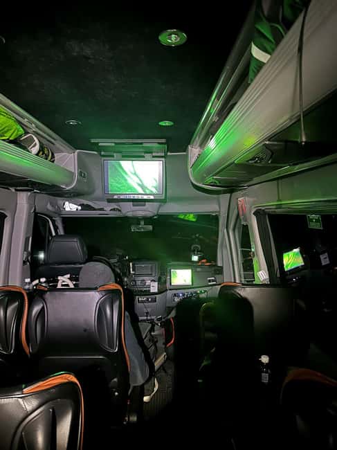 From Tromsø: Aurora Minibus Chase with Portrait and Hot Meal - What the $205 price really covers