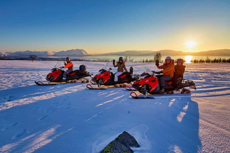 From Tromsø: Lyngen Alps Guided Snowmobile Tour - Practical timing and cancellation advice