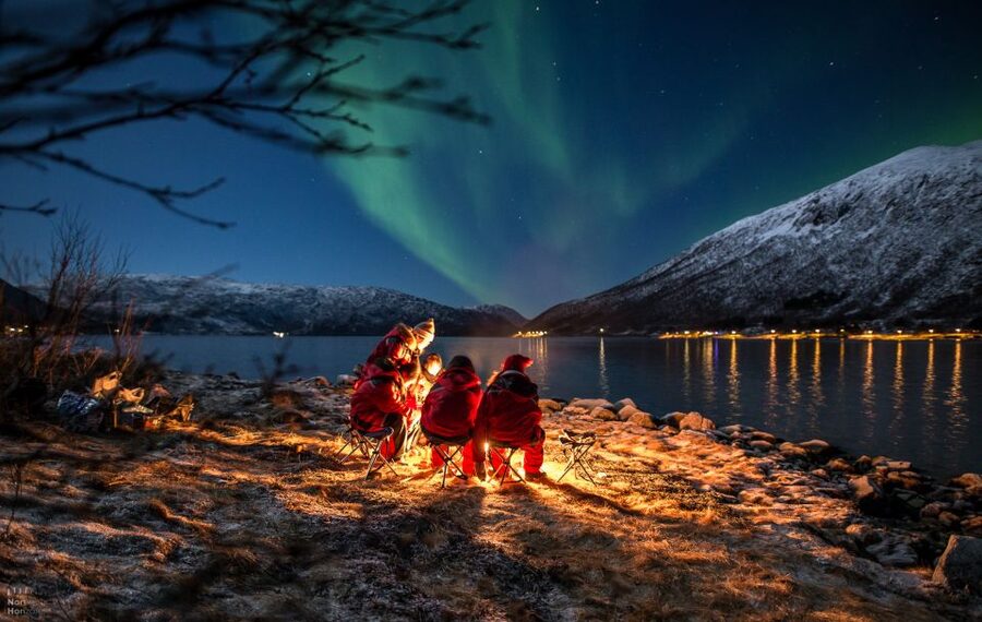 From Tromsø: Northern Lights Tour - Aurora photography without bringing a full kit