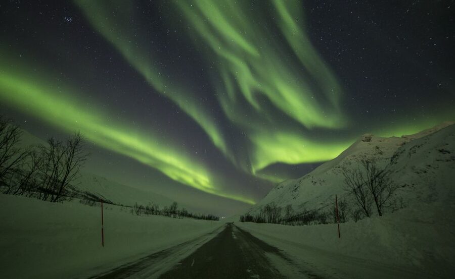 From Tromsø: Northern Lights Tour - Transport, roads, and comfort on a long night
