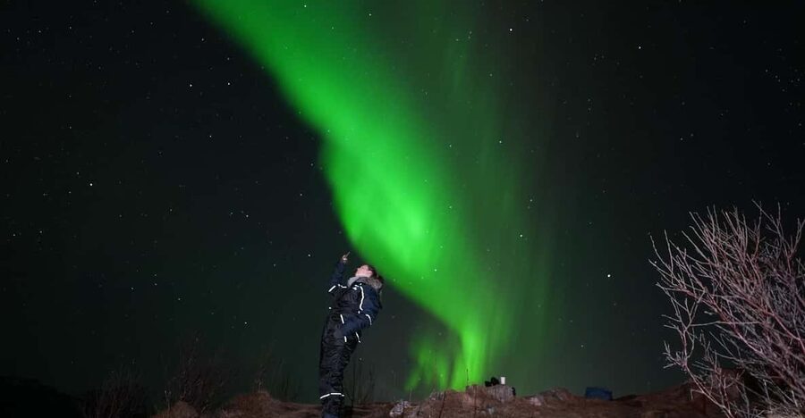 From Tromsø: Northern Lights Tour with Hot Drinks and Photos - Following the weather toward the best clear sky
