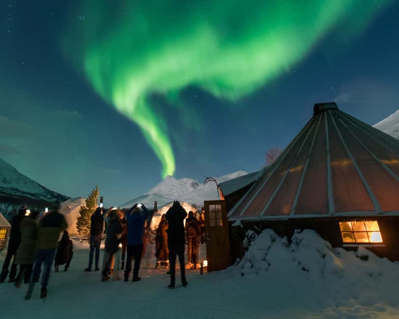 From Tromsø: Northern Lights Visit at Camp Tamok - The ride from Tromsø to Camp Tamok