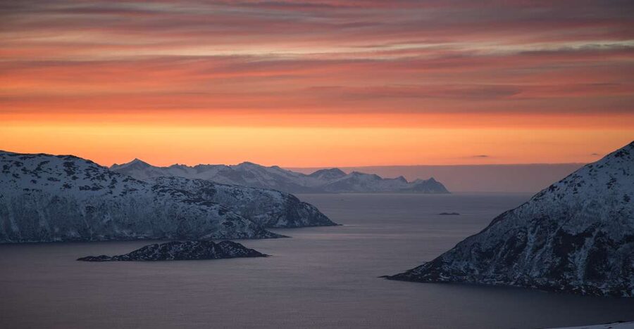 From Tromso: Norwegian Fjords Half-Day Tour - The minibus ride from Tromsø