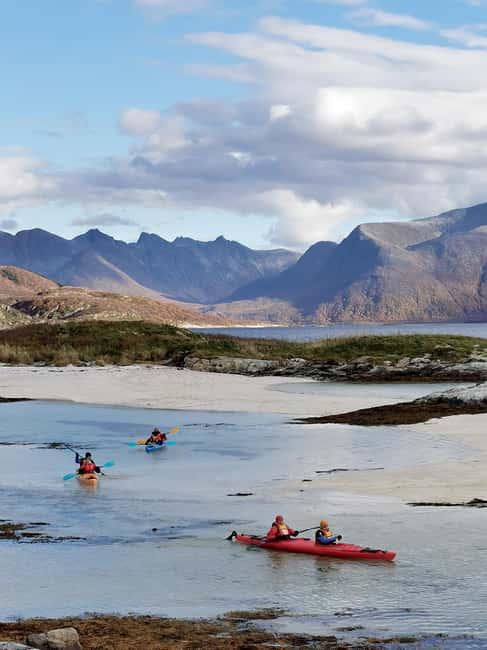 From Tromsø: Sea Kayaking Tour at Sommarøy with Transfer - Narrow sounds, shallow water, and wildlife