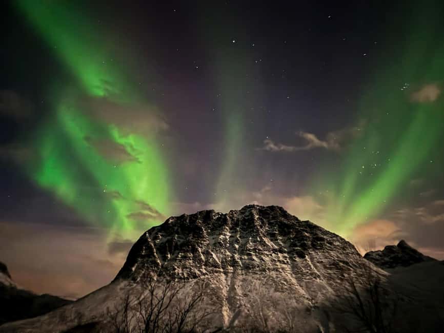 Full Night Magic of the Arctic Lights in Tromso - How this compares with a larger coach tour