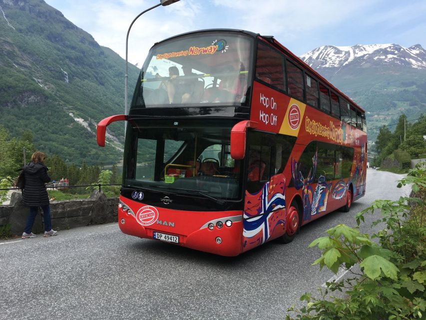Geiranger: City Sightseeing Hop-On Hop-Off Bus Tour - Starting at the Cruise Ship Terminal