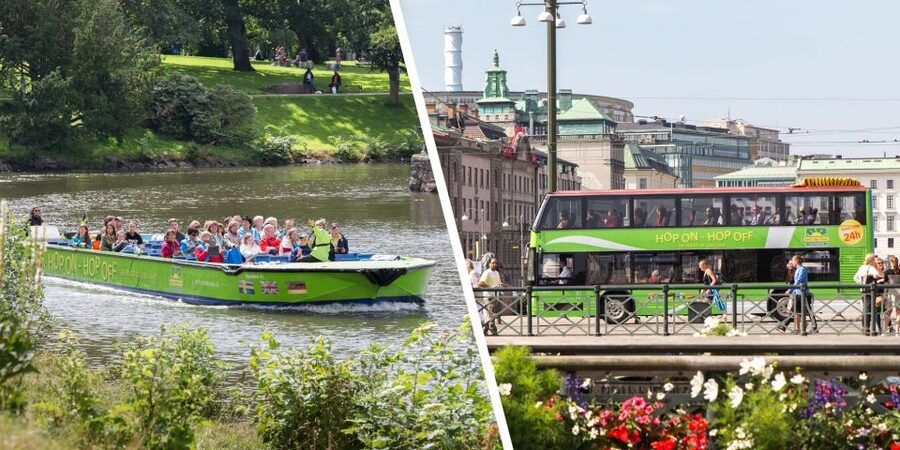 Gothenburg: 24 Hour Hop On–Hop Off Bus and Boat Tour - The bus route through Gothenburg’s central districts