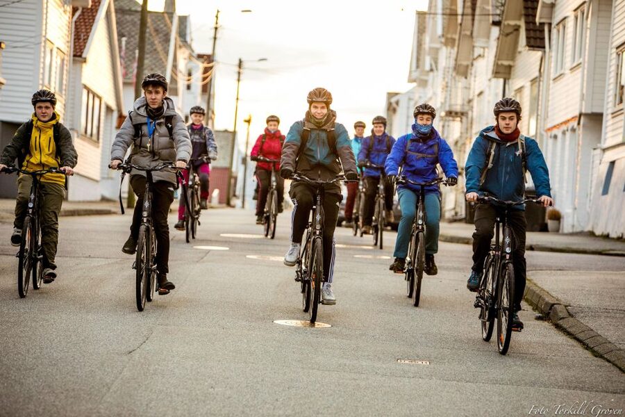 Guided E-Bike Tour in Haugesund: city, vikings, Rising Tides - Meeting at the cruise pier