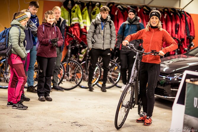 Guided EL-Bike tour in the city of Haugesund and Coastal path - The Rising Tides horses and Harald Hårfagre