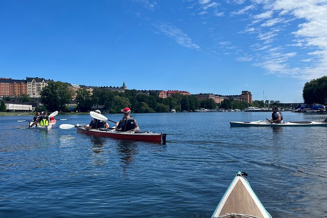 Guided Kayak Tour in Central Stockholm - How hard is the three-hour paddle?