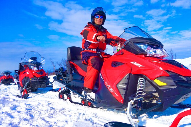 Guided Lyngen Alps Snowmobile Tour From Tromso - Fish soup in a warm lodge