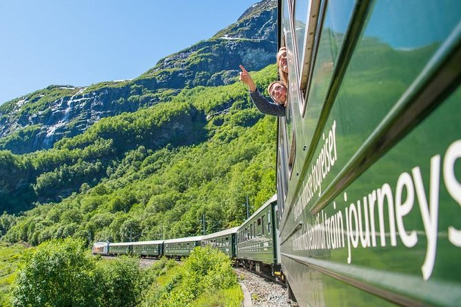 Guided tour - Viking Village, Nærøyfjord Cruise and Flåm Railway - Myrdal and the Bergen Railway to Voss