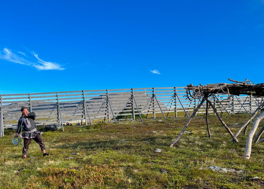 Hammerfest: Guided Tour - Meet Reindeer - Inside the lavvu with Mikkhal
