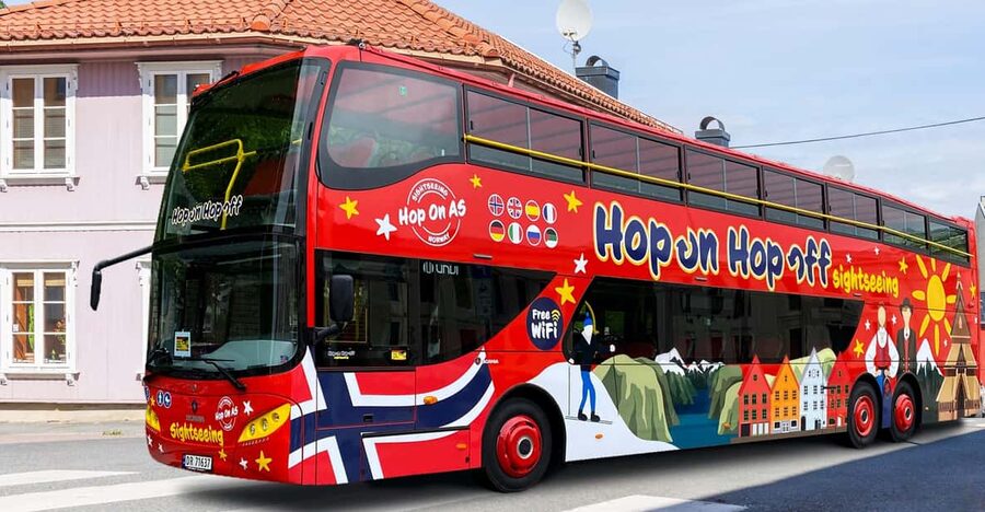 Haugesund: 1-Day Hop-On Hop-Off Sightseeing Bus Ticket - Smedasundet and the restaurant area