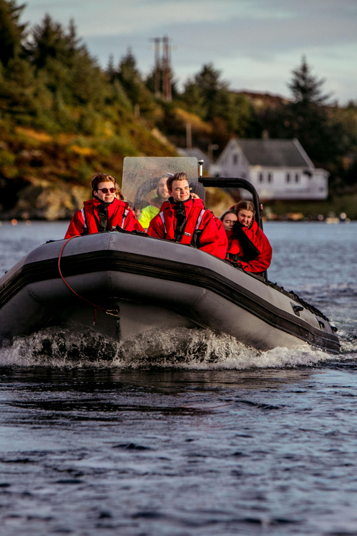 Haugesund: RIB Safari to the island communities - Getting dressed for wind, spray, and speed