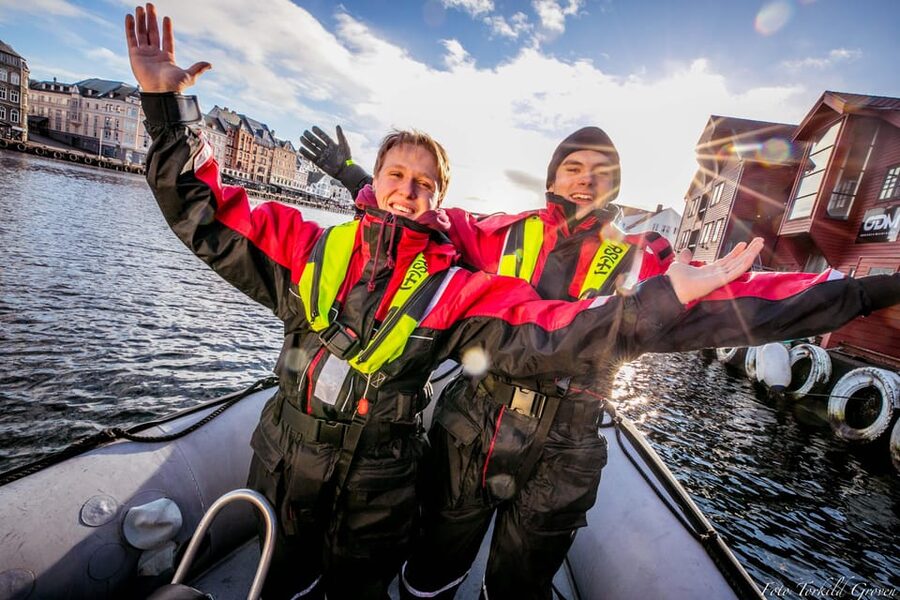 Haugesund: RIB Safari to the island communities - The 25-minute briefing and boat safety