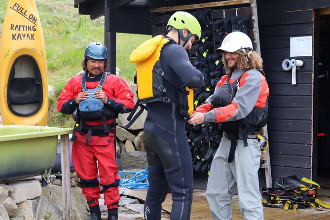 High Adrenaline Rafting in Dagali near Geilo in Norway - Returning to base with a hot shower
