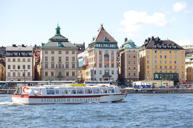 Hop-On Hop-Off Bus and Boat Ticket in Stockholm - Nybroplan, Vasa Museum, and Djurgården