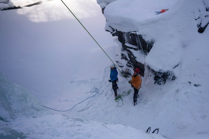 Ice Climbing Experience with Certified Guide - What the $125.93 price includes
