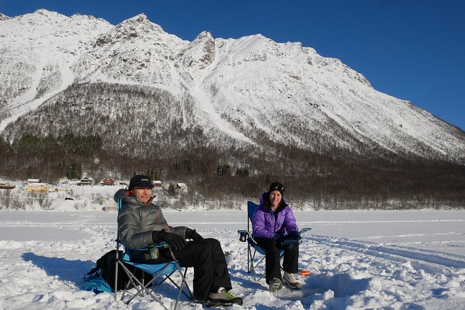 Ice Fishing On The Fjord - Learning the simple rhythm of ice fishing