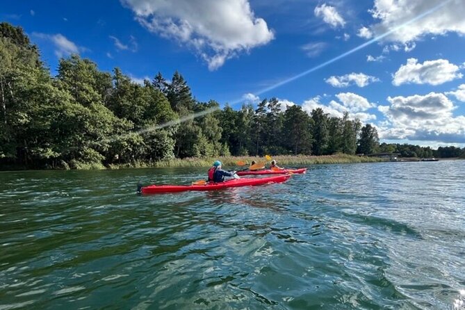 Kayak Tour in the Stockholm Archipelago with Lunch Meal - A fresh lunch on a remote island