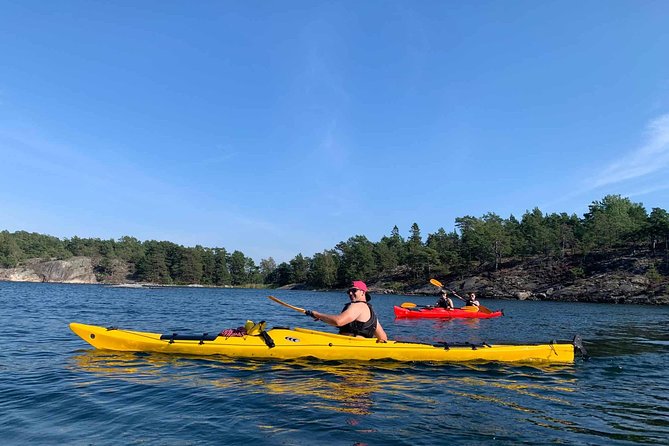 Kayak Tour in the Stockholm Archipelago with Lunch Meal - Getting comfortable in a stable sea kayak
