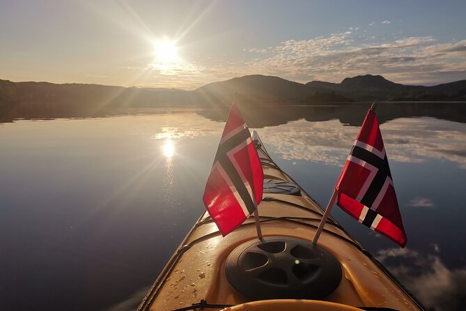 Kayaking in Aksdal - A small group, with one number to confirm