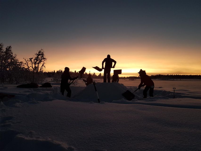 Kiruna: Build your own igloo overnight Tour - Key points to know before booking