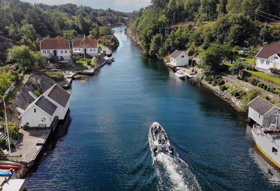 Kristiansand: Express Archipelago Tour by RIB Speedboat - Returning to Nodeviga after 55 minutes