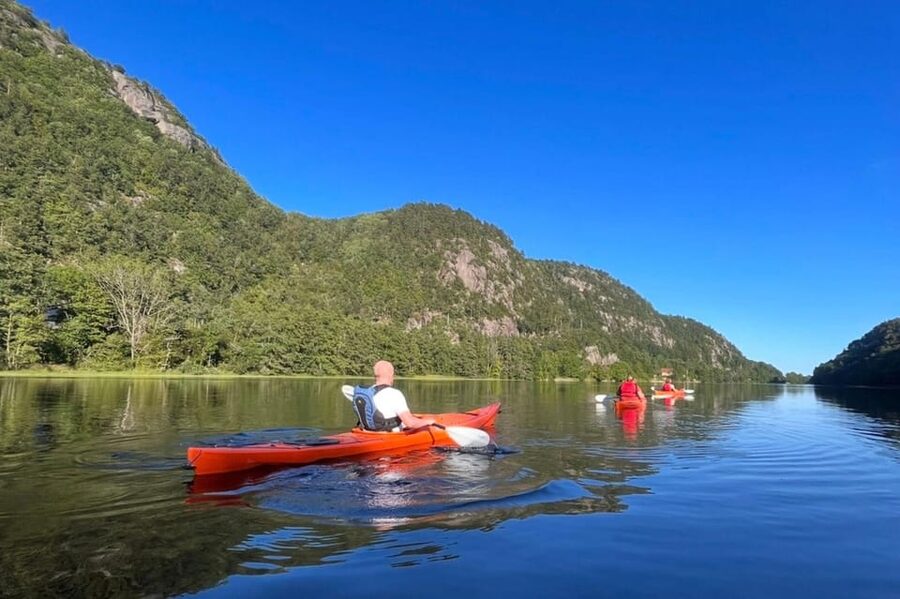 Kristiansand: Otra River Kayaking Adventure - Moving from old farms toward modern Kristiansand