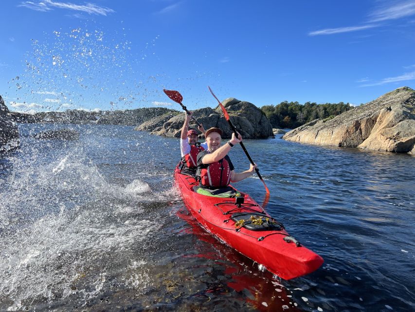 Kristiansand: Scenic Double Sea Kayak Tour around Odderoya - The lighthouse and the open coastal views